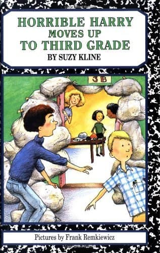 Book cover for Horrible Harry Moves up to Third Grade by Kline, Suzy
