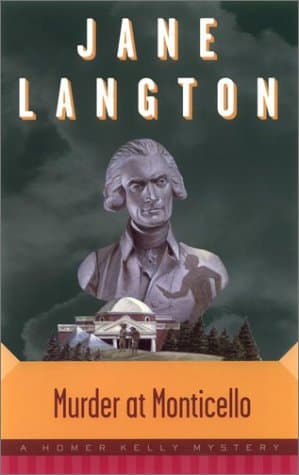 Book cover for Murder at Monticello (A Homer Kelly Mystery) by Langton, Jane