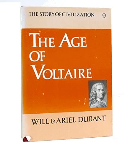 Book cover for Age of Voltaire: 009 by Will Durant