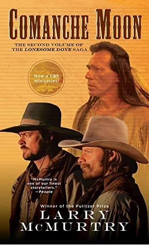 Book cover for Comanche Moon (Lonesome Dove Story, Book 2) by McMurtry, Larry