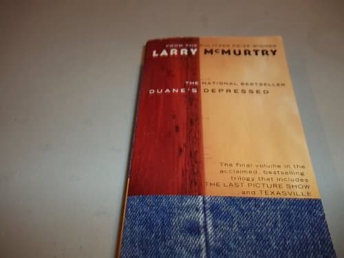 Book cover for Duane's Depressed (Last Picture Show Trilogy) by McMurtry, Larry