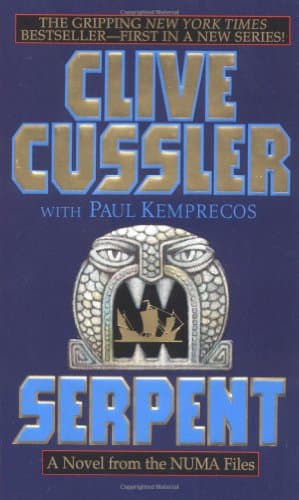 Book cover for Serpent: A Novel from the NUMA Files by Clive Cussler
