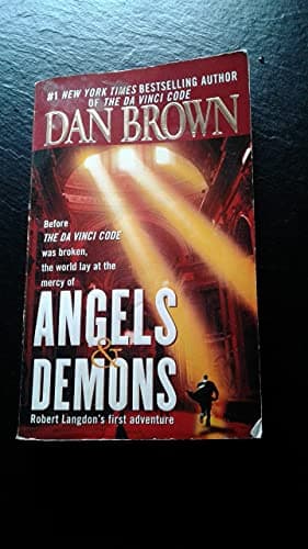 Book cover for Angels & Demons by Dan Brown
