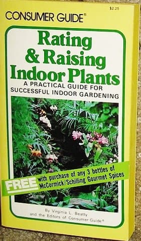 Book cover for Consumer guide rating & raising indoor plants: A practical guide for successful indoor gardening by Beatty, Virginia