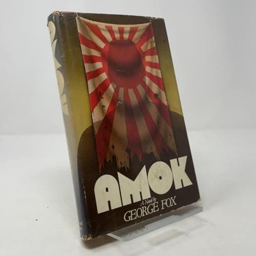 Book cover for Amok, A Novel by George Fox