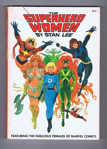 Book cover for The Superhero Women by Stan lee