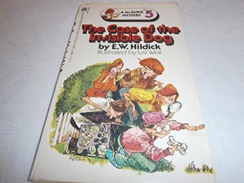 Book cover for THE CASE OF THE INVISIBLE DOG by HILDICK, E. W.
