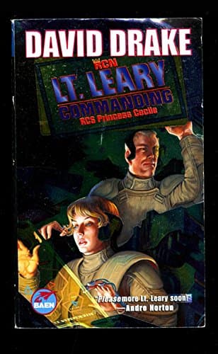Book cover for Lt Leary, Commanding by Drake, David
