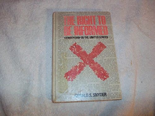 The right to be informed: Censorship in the United States