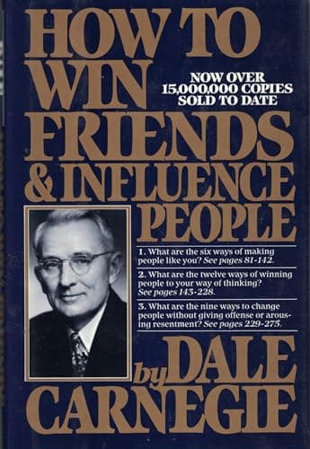 Book cover for How to Win Friends & Influence People (Revised) by Carnegie, Dale
