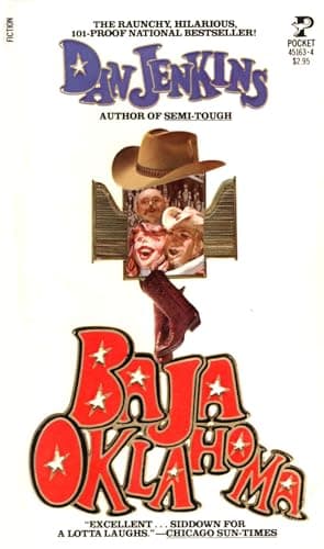 Book cover for Baja Oklahoma by Dan Jenkins
