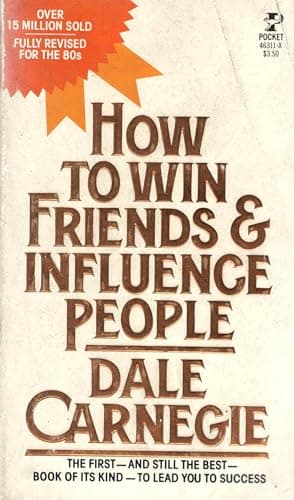 Book cover for How to Win Friends & Influence People by Dale Carnegie