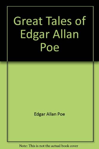 Book cover for Great Tales of Edgar Allan Poe by Edgar Allan Poe