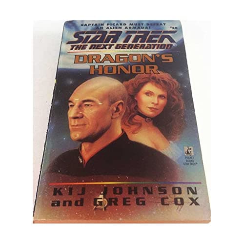Book cover for Dragon's Honor (Star Trek: The Next Generation, No. 38) by Greg Cox
