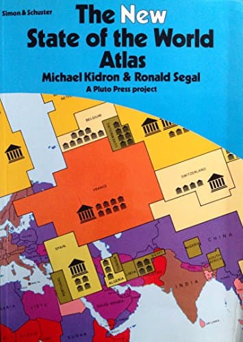 Book cover for The New State of the World Atlas by Michael Kidron