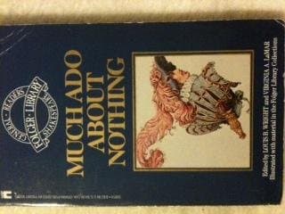 Book cover for Much Ado About Nothing by Shakespeare, William; (Edited by) Wright, Louis B.; LaMar, Virginia A.