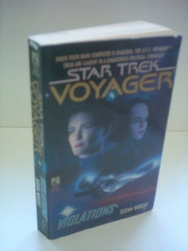 Book cover for Violations (Star Trek Voyager, No 4) by Wright, Susan