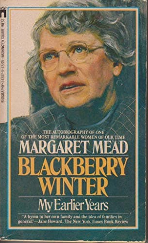 Book cover for Blackberry Winter by Mead