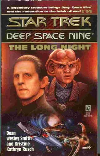 Book cover for The Long Night (Star Trek Deep Space Nine, No 14) by Rusch, Kristine Kathryn