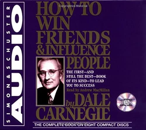 Book cover for How to Win Friends & Influence People by Carnegie, Dale