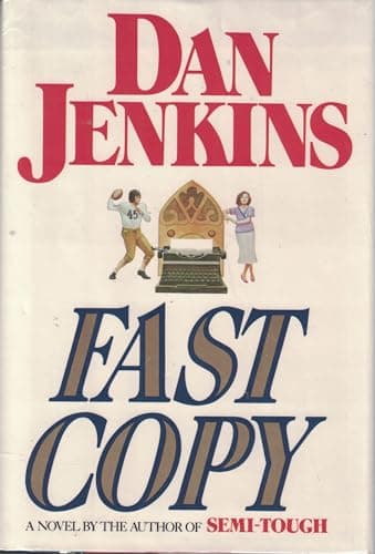 Book cover for Fast Copy: A Novel by Jenkins, Dan