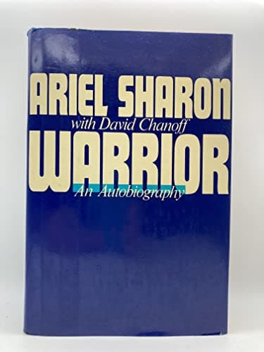 Book cover for Warrior: An Autobiography by Ariel Sharon