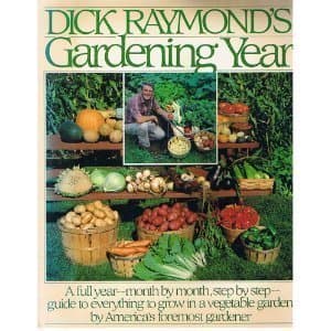 Book cover for Dick Raymond's Gardening Year by Raymond, Dick