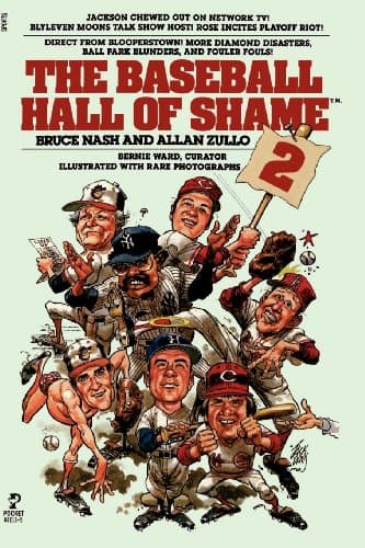 Book cover for The Baseball Hall of Shame 2 by Nash, Bruce
