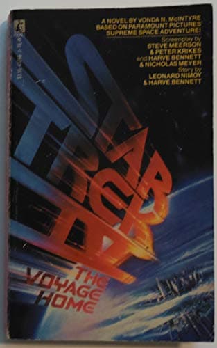 Book cover for Star Trek IV: The Voyage Home by Vonda N. McIntyre