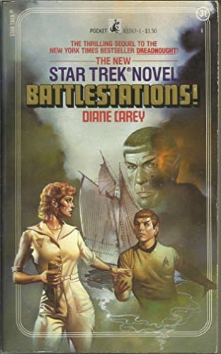 Book cover for Battlestations! (Star Trek: The Original) by Diane Carey