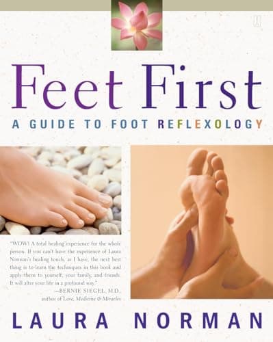 Book cover for Feet First: A Guide to Foot Reflexology by Laura Norman