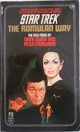 Book cover for The Romulan Way by Diane Duane