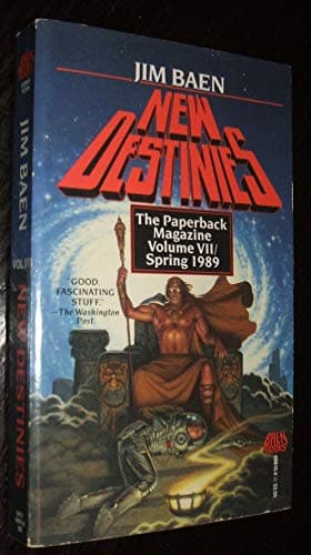 Book cover for New Destinies Vol. VII, Spring 1989 by Elizabeth Moon
