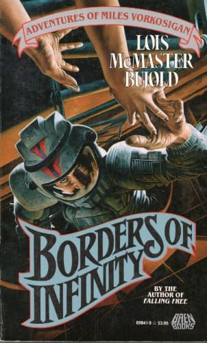 Book cover for Borders of Infinity by Lois McMaster Bujold