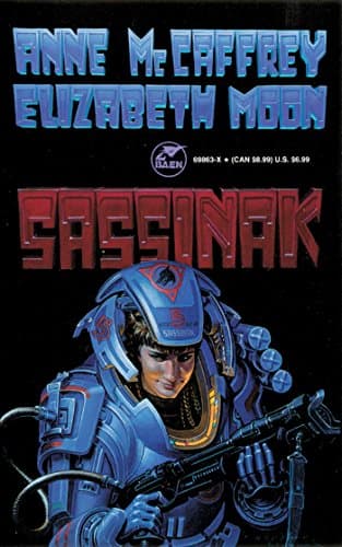 Book cover for Sassinak (Planet Pirates, Vol 1) by Anne McCaffrey