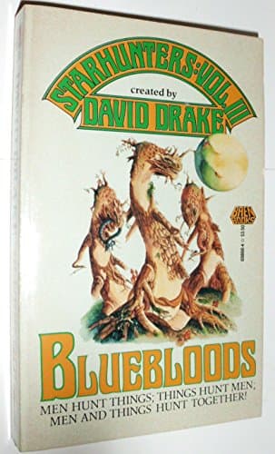 Book cover for BLUEBLOODS (Starhunters, Vol. 3) by David Drake