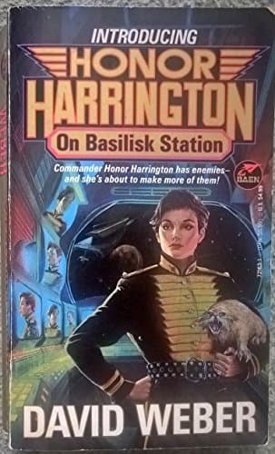 Book cover for On Basilisk Station (Honor Harrington 1) by Weber, David