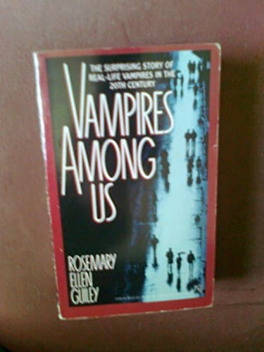 Book cover for VAMPIRES AMONG US by Rosemary Ellen Guiley