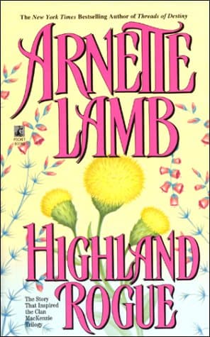 Book cover for Highland Rogue by Arnette Lamb
