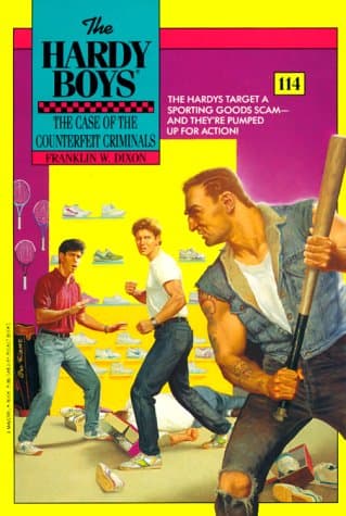 Book cover for Case of the Counterfeit Criminals (The Hardy Boys #114) by Dixon, Franklin W.