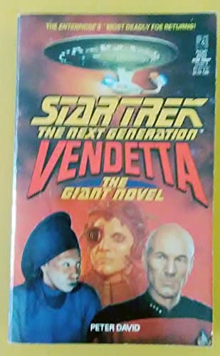 Book cover for Vendetta: The Giant Novel (Star Trek the Next Generation) by David, Peter