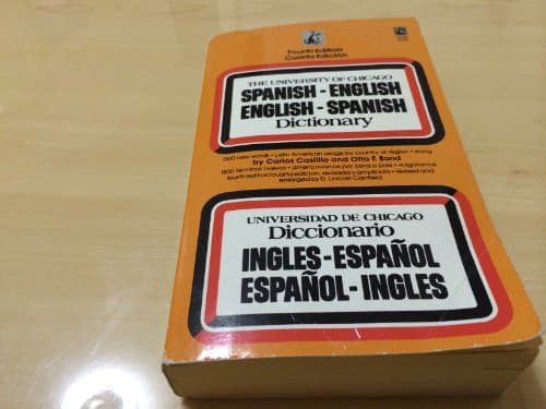 Book cover for The University of Chicago Spanish - English English - Spanish Dictionary by Castillo, Carlos