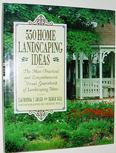 Book cover for 550 Home Landscaping Ideas by Catriona T. Erler