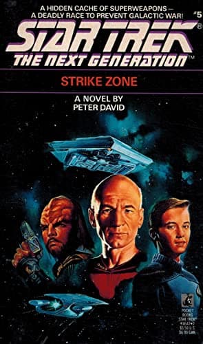Book cover for Strike Zone (Star Trek The Next Generation, No 5) by David, Peter