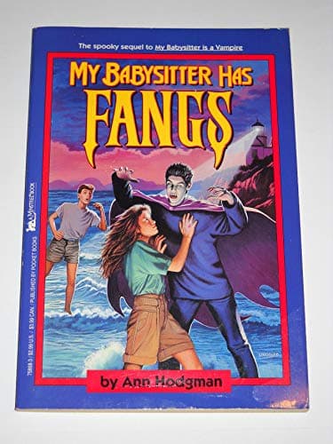 Book cover for My Babysitter Has Fangs by Hodgman, Ann