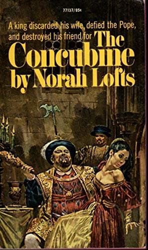 Book cover for The Concubine by Lofts, Norah