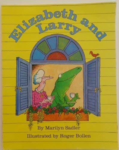 Book cover for Elizabeth and Larry by Sadler, Marilyn