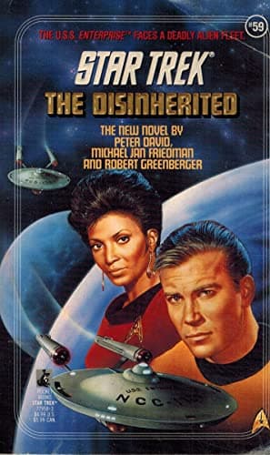 Book cover for The Disinherited (Star Trek, Book 59) by Peter David