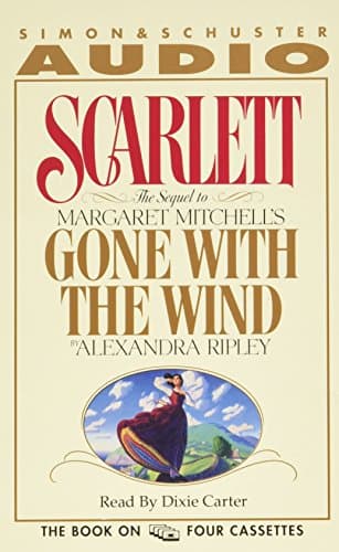 Book cover for Scarlett: The Sequel to Margaret Mitchell's Gone With the Wind by Alexandra Ripley
