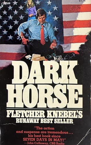 Book cover for Dark Horse by Fletcher Knebel